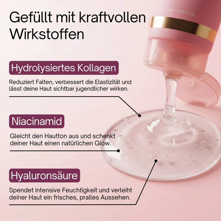 Kollagen-Maske für erschlaffte Halshaut